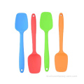 Scraper silikon memasak dapur non-stick pegangan